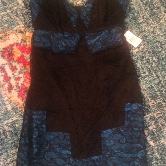 Foley + Corinna Strapless Lace Cocktail Dress, NWT - Picture 2 of 3
